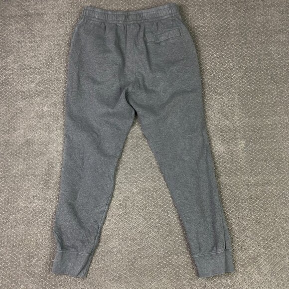 Nike Sportswear Club Fleece Sweatpants Men's Medium Gray Gym Pants BV2671-071 - Picture 4 of 14